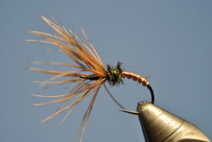 Copper Kebari Tenkara Fly Fishing Trout
